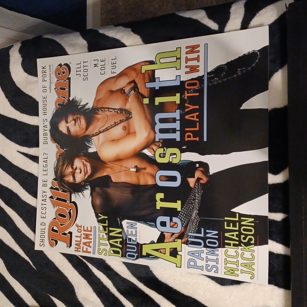 AEROSMITH Rolling Stone Cover Poster